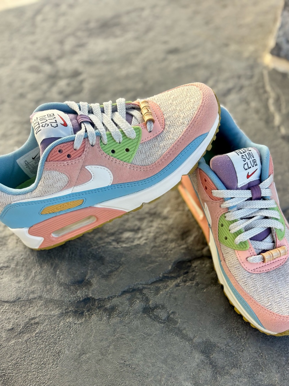 Nike Women’s Pastel Multi-Color Air Max Sneaker - Nike Sun Club